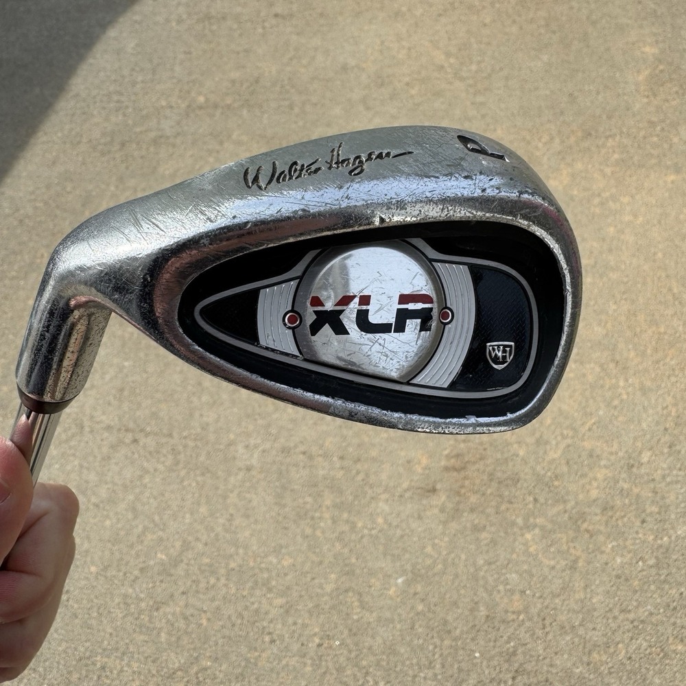 Walter Hagen XLR Pitching Wedge PW Steel Shaft Regular Flex Left Handed 36.5"